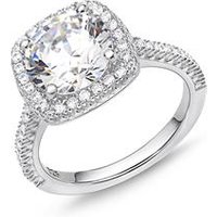 🦚 925er Silber Verlobungsring Sterling Zirkonia 🦚 925er Silber Verlobungsring Sterling Zirkonia