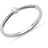 🦚 Diamant Verlobungsring 0,05 ct 585er Weißgold 🦚 Diamant Verlobungsring 0,05 ct 585er Weißgold