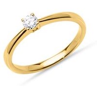 🦚 Verlobungsring Diamant 0,15 ct 585er Gelbgold 🦚 Verlobungsring Diamant 0,15 ct 585er Gelbgold
