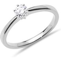 🦚 585er Weißgold Verlobungsring Diamant 0,25 ct 🦚 585er Weißgold Verlobungsring Diamant 0,25 ct