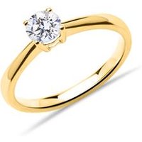 🦚 Verlobungsring aus 14K Gold mit Diamant, 0,50 ct. 🦚 Verlobungsring aus 14K Gold mit Diamant, 0,50 ct.