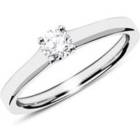 🦚 Solitärring aus 14K Weißgold mit Diamant 0,25 ct. 🦚 Solitärring aus 14K Weißgold mit Diamant 0,25 ct.