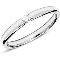 🦚 18K Weißgold Verlobungsring mit Diamant 0,05 ct. 🦚 18K Weißgold Verlobungsring mit Diamant 0,05 ct.