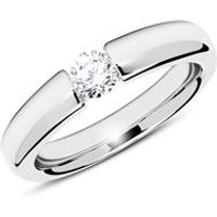 🦚 Ring aus 750er Weißgold mit Diamant 0,25 ct. 🦚 Ring aus 750er Weißgold mit Diamant 0,25 ct.