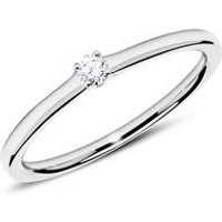 🦚 Verlobungsring 750er Weißgold mit Diamant 0,05 ct. 🦚 Verlobungsring 750er Weißgold mit Diamant 0,05 ct.