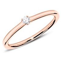 🦚 Verlobungsring aus 750er Roségold mit Diamant 0,05 ct. 🦚 Verlobungsring aus 750er Roségold mit Diamant 0,05 ct.