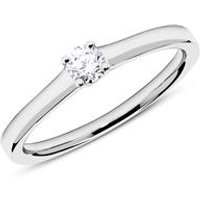 🦚 Ring aus 750er Weißgold mit Diamant 0,15 ct. 🦚 Ring aus 750er Weißgold mit Diamant 0,15 ct.