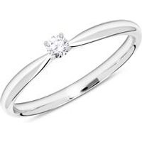 🦚 14K Weißgold Ring mit Diamant 0,10 ct. 🦚 14K Weißgold Ring mit Diamant 0,10 ct.