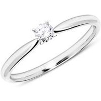 🦚 585er Weißgold Verlobungsring mit Diamant 0,15 ct. 🦚 585er Weißgold Verlobungsring mit Diamant 0,15 ct.