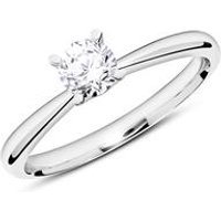 🦚 Verlobungsring aus 14K Weißgold mit Diamant 0,50 ct. 🦚 Verlobungsring aus 14K Weißgold mit Diamant 0,50 ct.