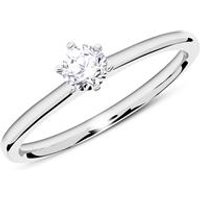 🦚 Ring aus 18K Weißgold mit Diamant 0,25 ct. 🦚 Ring aus 18K Weißgold mit Diamant 0,25 ct.