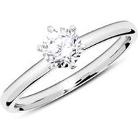 🦚 585er Weißgold Verlobungsring mit Diamant 0,50 ct. 🦚 585er Weißgold Verlobungsring mit Diamant 0,50 ct.