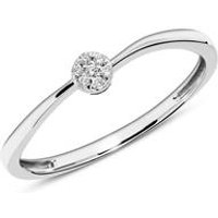 🦚 Diamantring aus 14-karätigem Weißgold 🦚 Diamantring aus 14-karätigem Weißgold