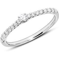 🦚 Gravur Diamantring aus 14-karätigem Weißgold 🦚 Gravur Diamantring aus 14-karätigem Weißgold