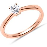 🦚 Diamantring 0,25 ct. aus 14-karätigem Roségold 🦚 Diamantring 0,25 ct. aus 14-karätigem Roségold