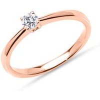 🦚 Solitärring aus 18K Roségold mit Brillant, lab-grown 🦚 Solitärring aus 18K Roségold mit Brillant, lab-grown
