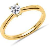 🦚 750er Gold Verlobungsring mit Diamant, lab-grown 🦚 750er Gold Verlobungsring mit Diamant, lab-grown