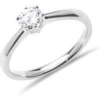 🦚 Solitärring aus 750er Weißgold mit Diamant 0,50 ct. 🦚 Solitärring aus 750er Weißgold mit Diamant 0,50 ct.