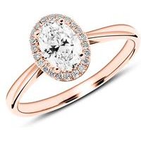🦚 585er Roségold Verlobungsring mit Diamanten 🦚 585er Roségold Verlobungsring mit Diamanten