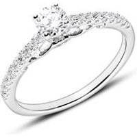 🦚 18K Weißgold-Verlobungsring mit Brillanten 🦚 18K Weißgold-Verlobungsring mit Brillanten