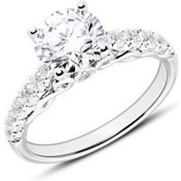 🦚 Verlobungsring aus 18K Weißgold mit Diamanten 🦚 Verlobungsring aus 18K Weißgold mit Diamanten