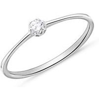 🦚 18K Weißgold Verlobungsring mit Diamant 🦚 18K Weißgold Verlobungsring mit Diamant