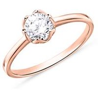 🦚 Verlobungsring aus 14K Roségold mit Brillant 🦚 Verlobungsring aus 14K Roségold mit Brillant