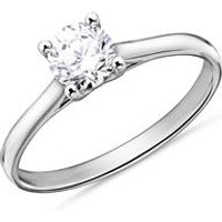 🦚 585er Weißgold Verlobungsring mit Diamant 🦚 585er Weißgold Verlobungsring mit Diamant