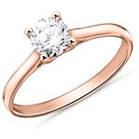 🦚 18K Roségold Verlobungsring mit Diamant 🦚 18K Roségold Verlobungsring mit Diamant