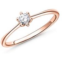 🦚 Verlobungsring aus 18K Roségold mit Diamant 🦚 Verlobungsring aus 18K Roségold mit Diamant
