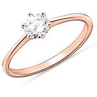 🦚 Verlobungsring aus 18K Roségold mit Diamant 🦚 Verlobungsring aus 18K Roségold mit Diamant