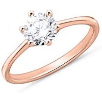 🦚 585er Roségold Verlobungsring mit Brillant 🦚 585er Roségold Verlobungsring mit Brillant