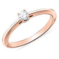 🦚 585er Roségold Ring mit Diamant 🦚 585er Roségold Ring mit Diamant