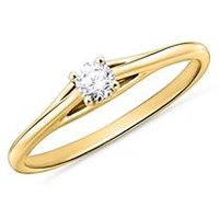 🦚 585er Gold Verlobungsring mit Diamant 🦚 585er Gold Verlobungsring mit Diamant