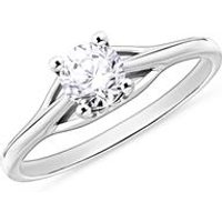 🦚 Verlobungsring aus 585er Weißgold mit Brillant 🦚 Verlobungsring aus 585er Weißgold mit Brillant