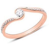 🦚 Verlobungsring aus 750er Roségold mit Diamanten 🦚 Verlobungsring aus 750er Roségold mit Diamanten