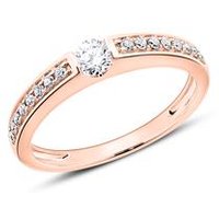 🦚 Diamantbesetzter Ring aus 585er Roségold 🦚 Diamantbesetzter Ring aus 585er Roségold