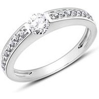 🦚 750er Weißgold Damenring mit Diamanten 🦚 750er Weißgold Damenring mit Diamanten