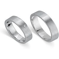 🦚 Trauringe 750er Weissgold mit Diamant 🦚 Trauringe 750er Weissgold mit Diamant