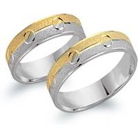 🦚 Eheringe 750er Gelb- Weissgold 🦚 Eheringe 750er Gelb- Weissgold