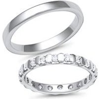 🦚 Eheringe 750er Weissgold 20 Brillanten 🦚 Eheringe 750er Weissgold 20 Brillanten