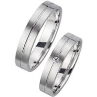 🦚 Eheringe mit Diamant Breite 4,5 mm 🦚 Eheringe mit Diamant Breite 4,5 mm