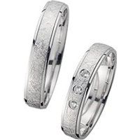 🦚 Eheringe mit Diamanten Breite 4 mm 🦚 Eheringe mit Diamanten Breite 4 mm