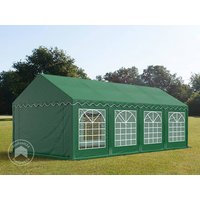 TOOLPORT 4x8m Partyzelt, PVC-Plane, dunkelgrün – (5093) TOOLPORT 4x8m Partyzelt, PVC-Plane, dunkelgrün – (5093)