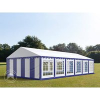 TOOLPORT 6x12m Partyzelt, PVC-Plane, blau-weiß – (6057) TOOLPORT 6x12m Partyzelt, PVC-Plane, blau-weiß – (6057)