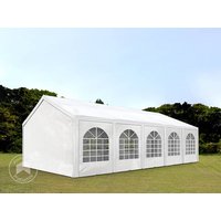 TOOLPORT 4x10m Partyzelt, PE-Plane, weiß – (91112) TOOLPORT 4x10m Partyzelt, PE-Plane, weiß – (91112)