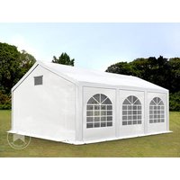 TOOLPORT 3x6m Partyzelt, PE-Plane, weiß, mit Bodenrahmen – (92101) TOOLPORT 3x6m Partyzelt, PE-Plane, weiß, mit Bodenrahmen – (92101)