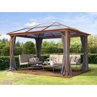 TOOLPORT 3×4 m Hardtop Gartenpavillon, inkl. 4 Seitenteile, loft grey – (300192) TOOLPORT 3×4 m Hardtop Gartenpavillon, inkl. 4 Seitenteile, loft grey – (300192)