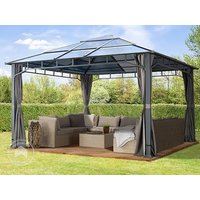 TOOLPORT 4×4 m Hardtop Gartenpavillon, inkl. 4 Seitenteile, loft grey – (300170) TOOLPORT 4×4 m Hardtop Gartenpavillon, inkl. 4 Seitenteile, loft grey – (300170)