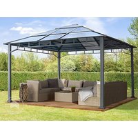 TOOLPORT 4×4 m Hardtop Gartenpavillon, ohne Seitenteile – (300172) TOOLPORT 4×4 m Hardtop Gartenpavillon, ohne Seitenteile – (300172)